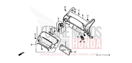 METER PANEL ST1100M de 1991